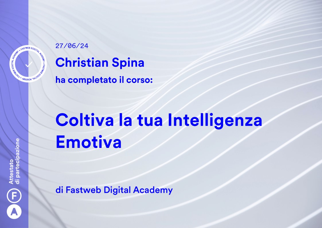 Coltiva la tua Intelligenza Emotiva